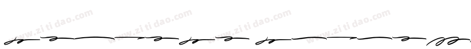 Dearest Dorothy字体转换